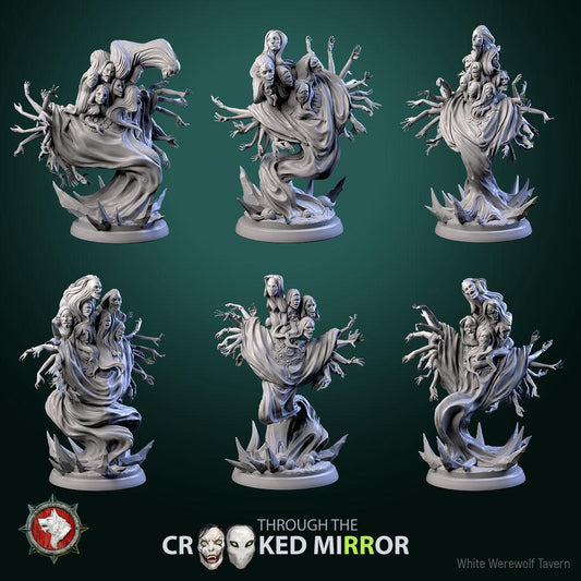Phantom Waltzers from "Through the Crooked Mirror" by White Werewolf Tavern Miniatures