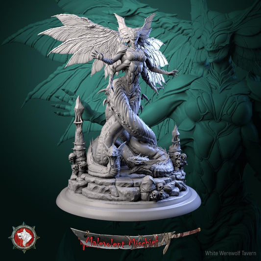 Seraphine the Dreadmother from "Malevolent Mischief" by White Werewolf Tavern Miniatures