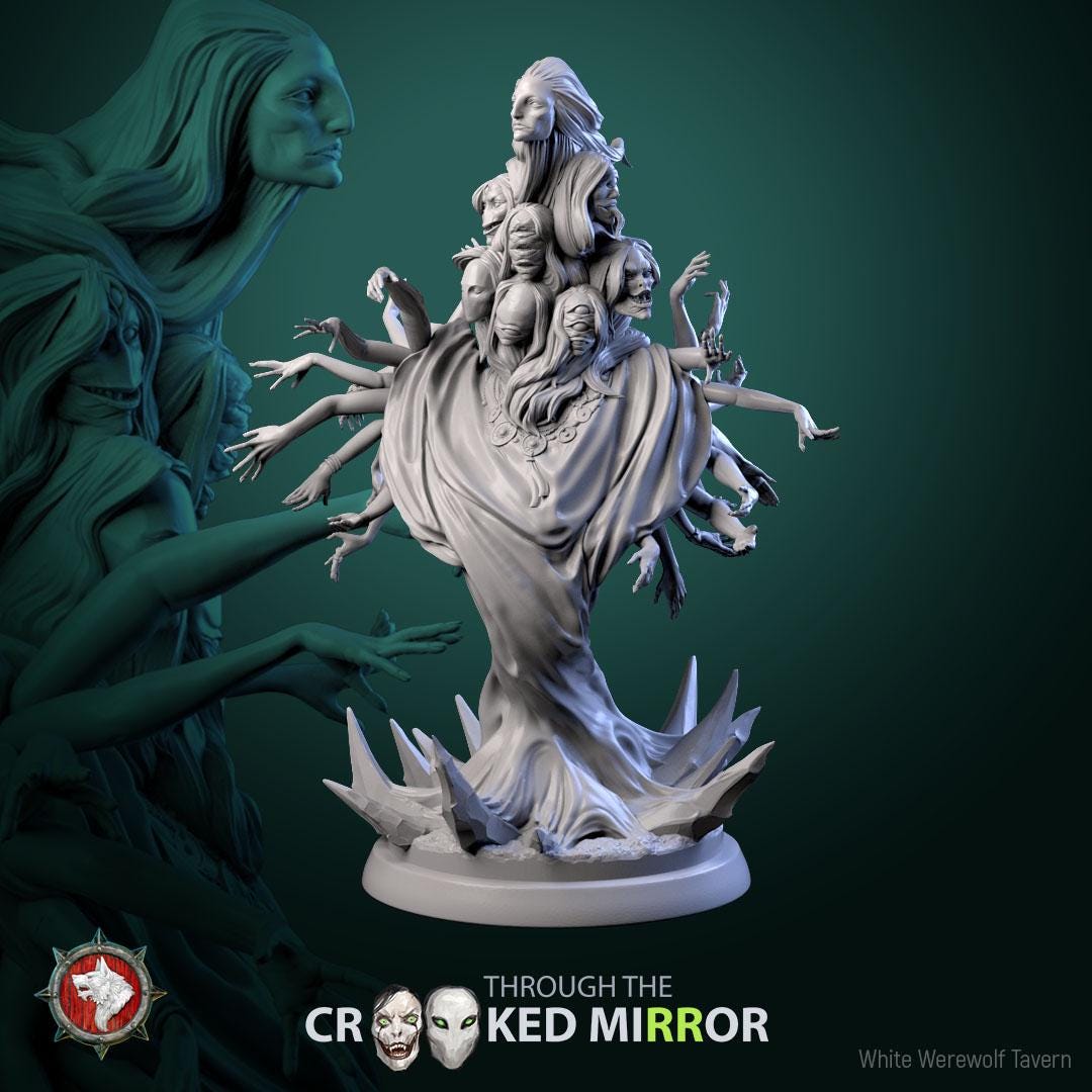 Phantom Waltzers from "Through the Crooked Mirror" by White Werewolf Tavern Miniatures