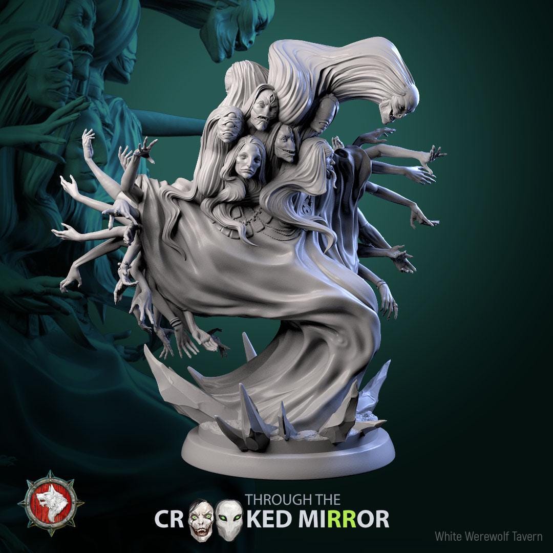 Phantom Waltzers from "Through the Crooked Mirror" by White Werewolf Tavern Miniatures
