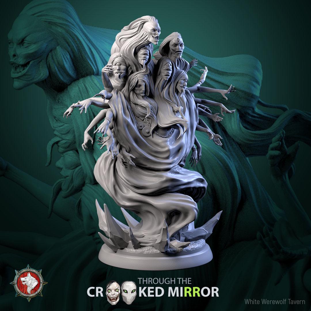 Phantom Waltzers from "Through the Crooked Mirror" by White Werewolf Tavern Miniatures