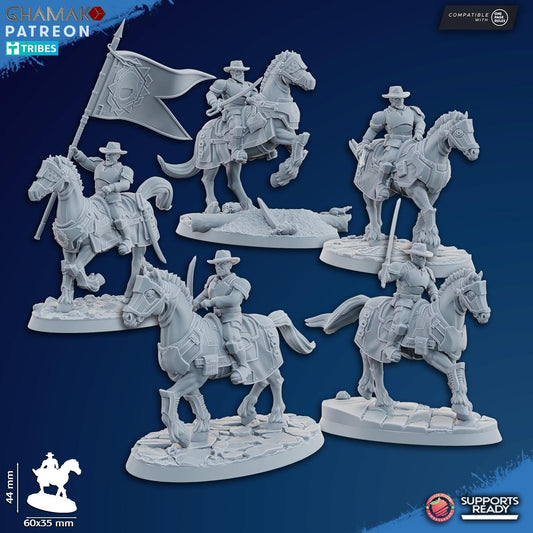 Freedom Guard Cavalry by Ghamak Miniatures