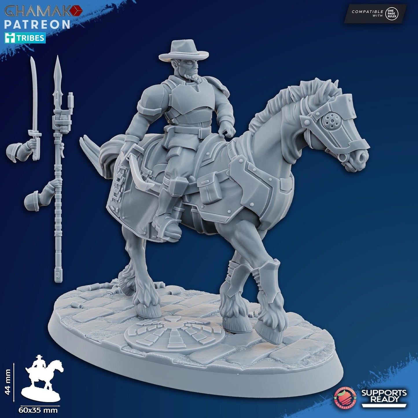 Freedom Guard Cavalry by Ghamak Miniatures