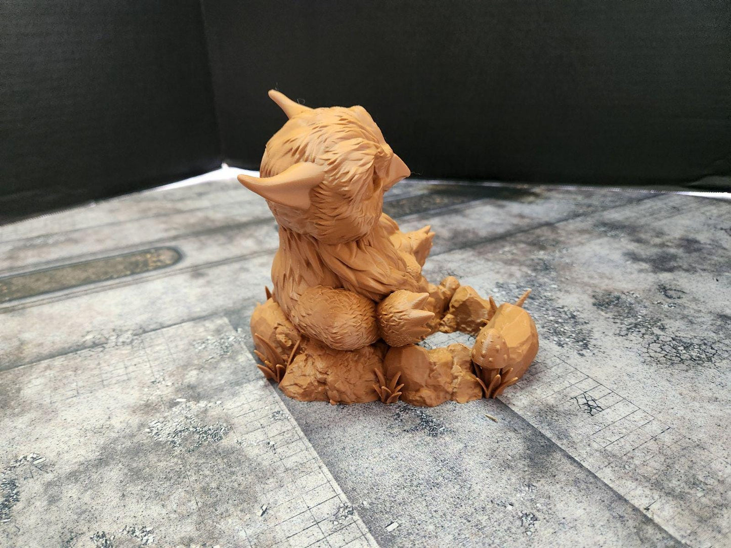 Baby Owl Bear 3D Printed Dice Tower by FatesEnd