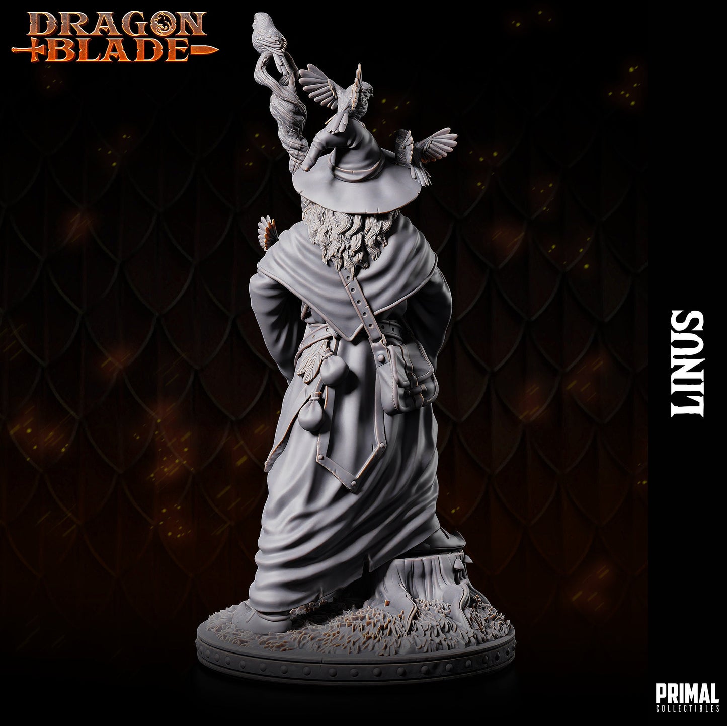 Linus the Wizard by Primal Collectibles Miniatures