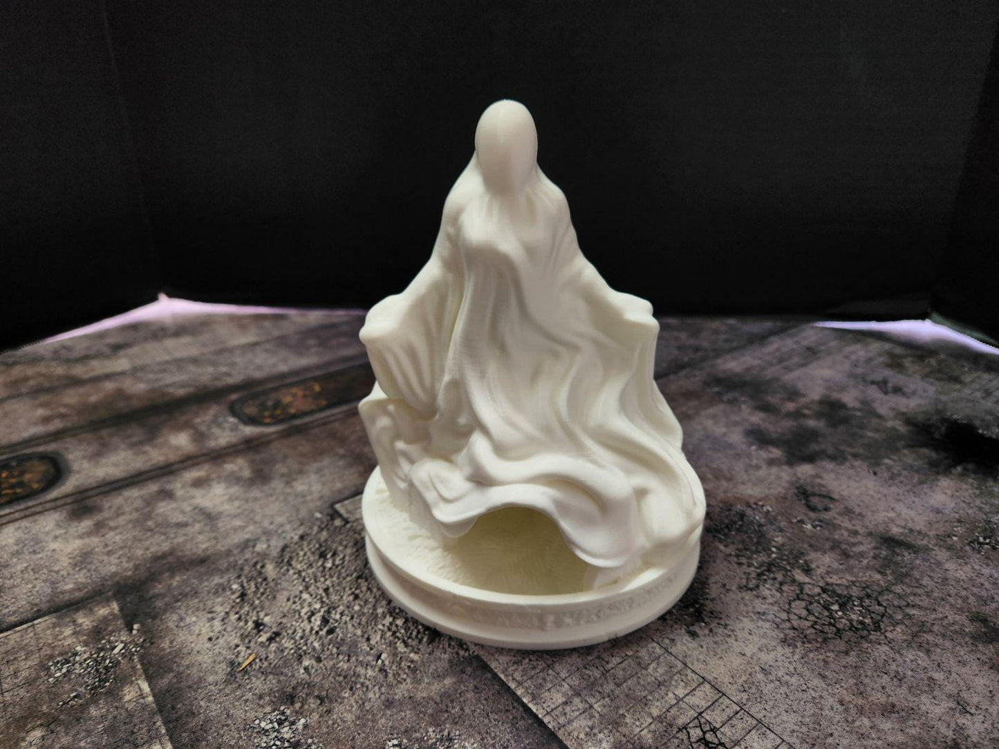 Haunted Graveyard 3D Printed Dice Tower by FatesEnd