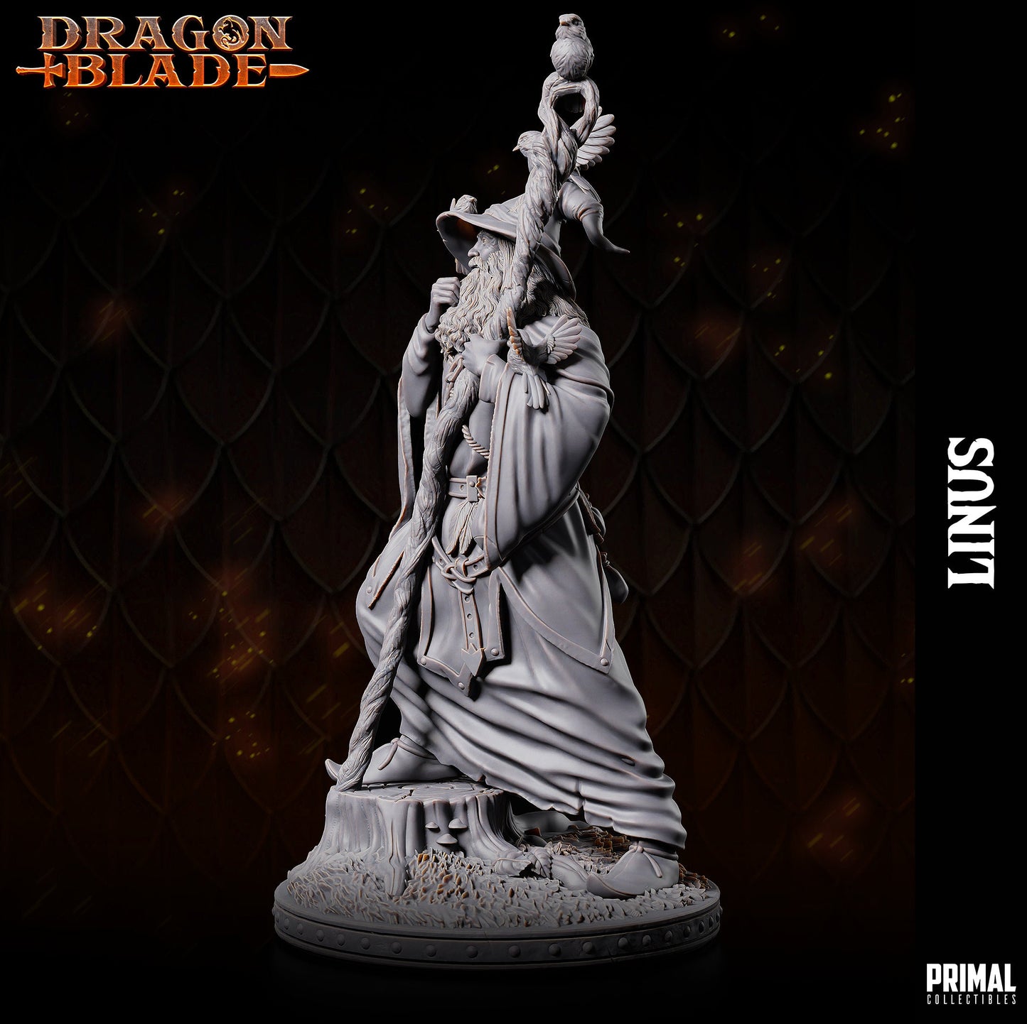Linus the Wizard by Primal Collectibles Miniatures