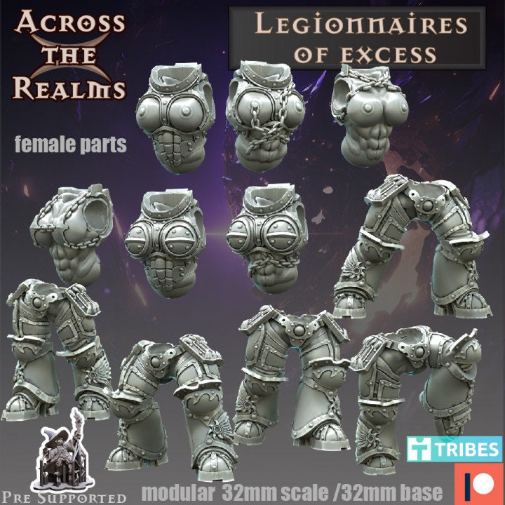 Legionaries Of Excess by Across the Realms Miniatures