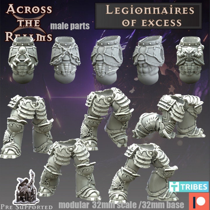 Legionaries Of Excess by Across the Realms Miniatures