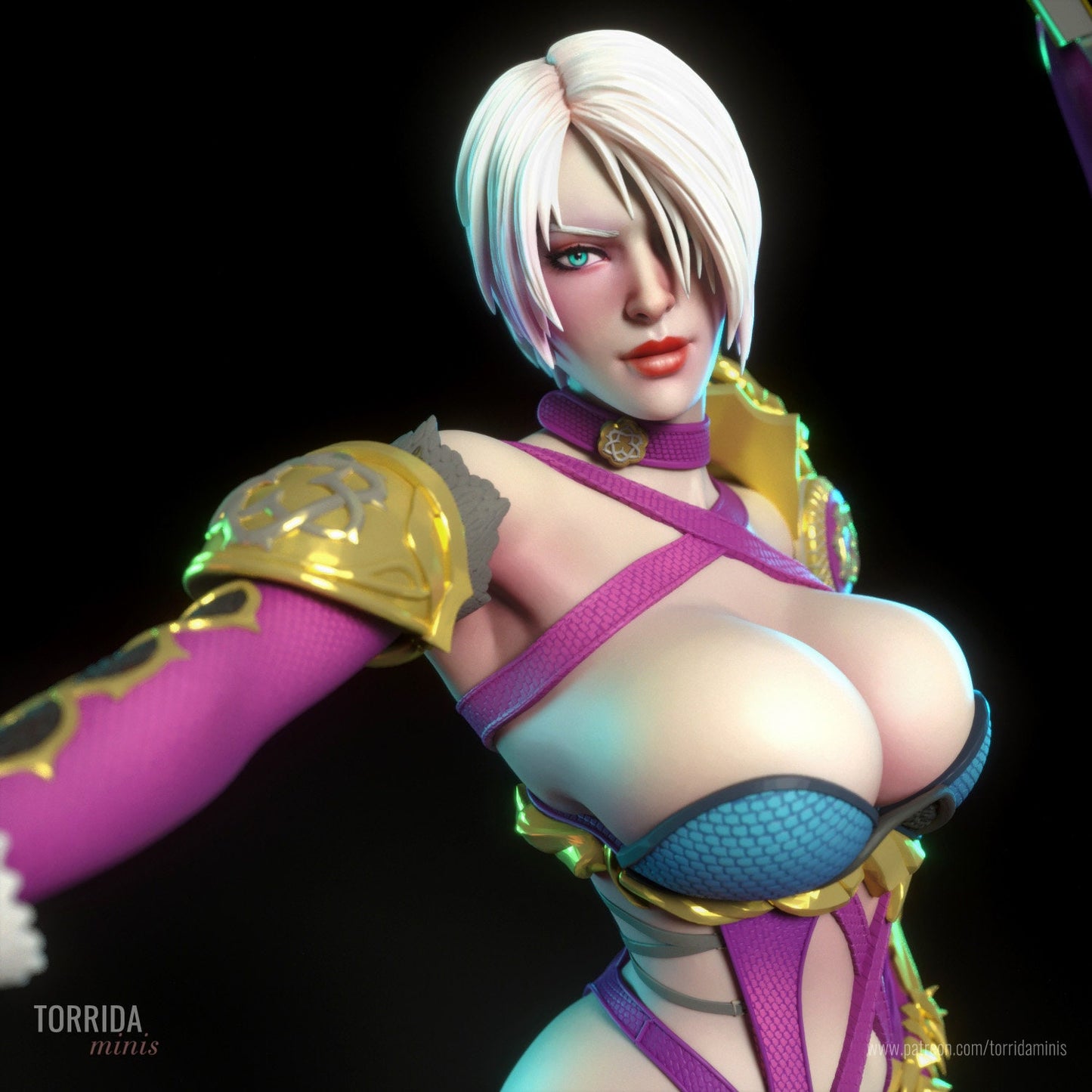 Ivy Soul Fighter Statue Model Kit by Torrida Minis
