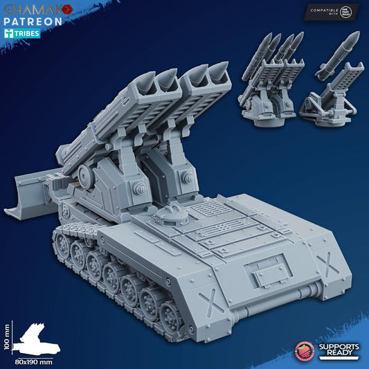 Self-propelled artillery by Ghamak Miniatures