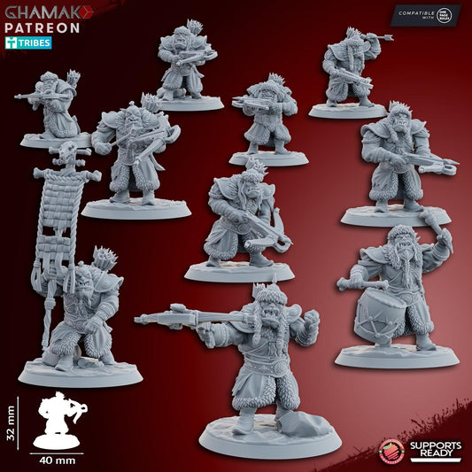 Orc Arbans with crossbow by Ghamak Miniatures