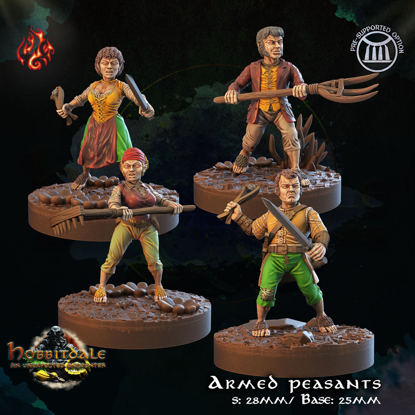 Hobbitdale Vol. 2 by Crippled God Foundry Miniatures