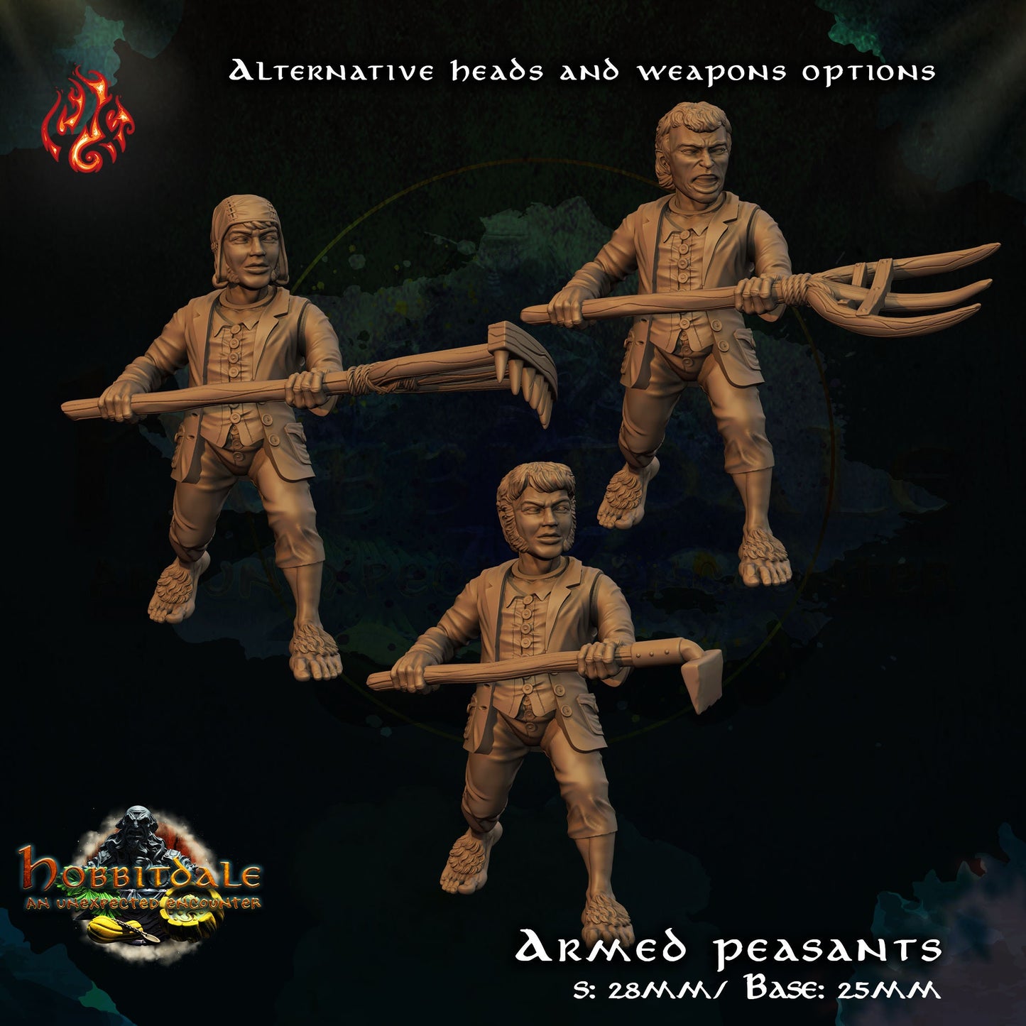 Hobbitdale Vol. 2 by Crippled God Foundry Miniatures