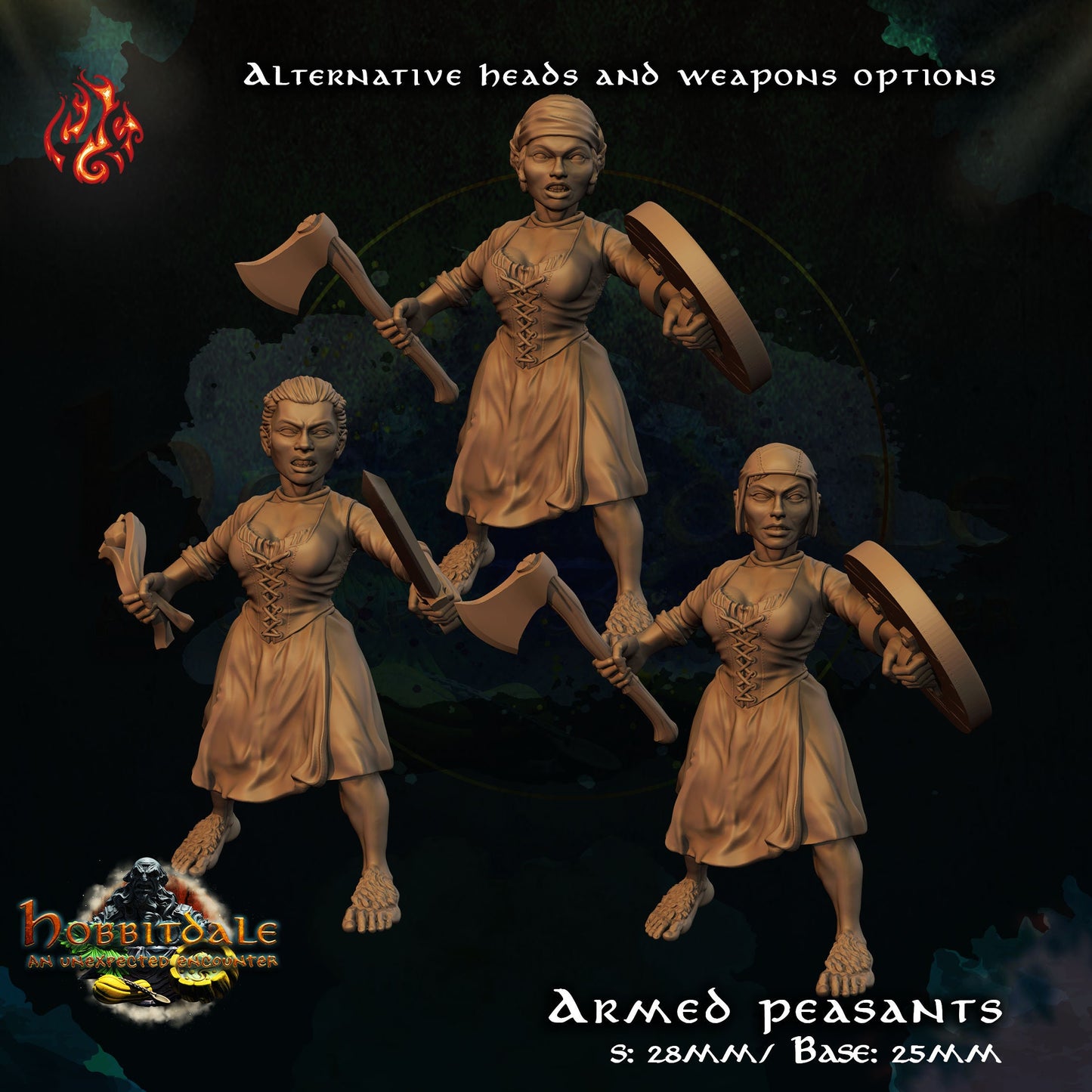 Hobbitdale Vol. 2 by Crippled God Foundry Miniatures