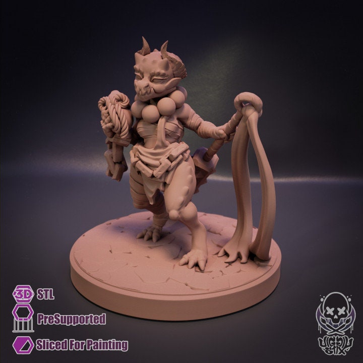 Kaiju Empress Kobold by Jigglystix Pinup Factory Miniatures