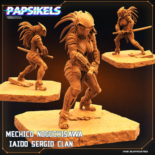 Sergo Clan Vixen "Human" Hunters by Papsikels Miniatures
