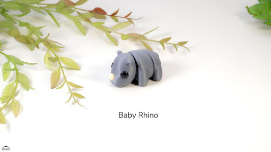 Baby Goat 3D Printed Fidget Toy by  Zou3D
