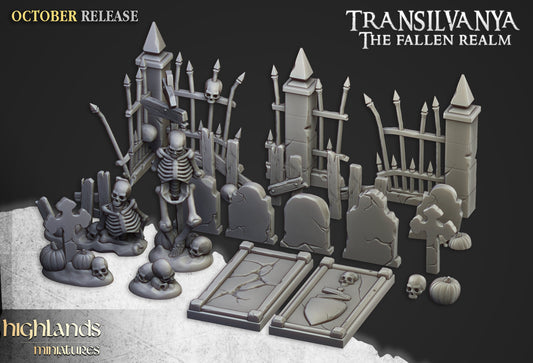 Undead Terrain  from Transilvanya by Highland Miniatures