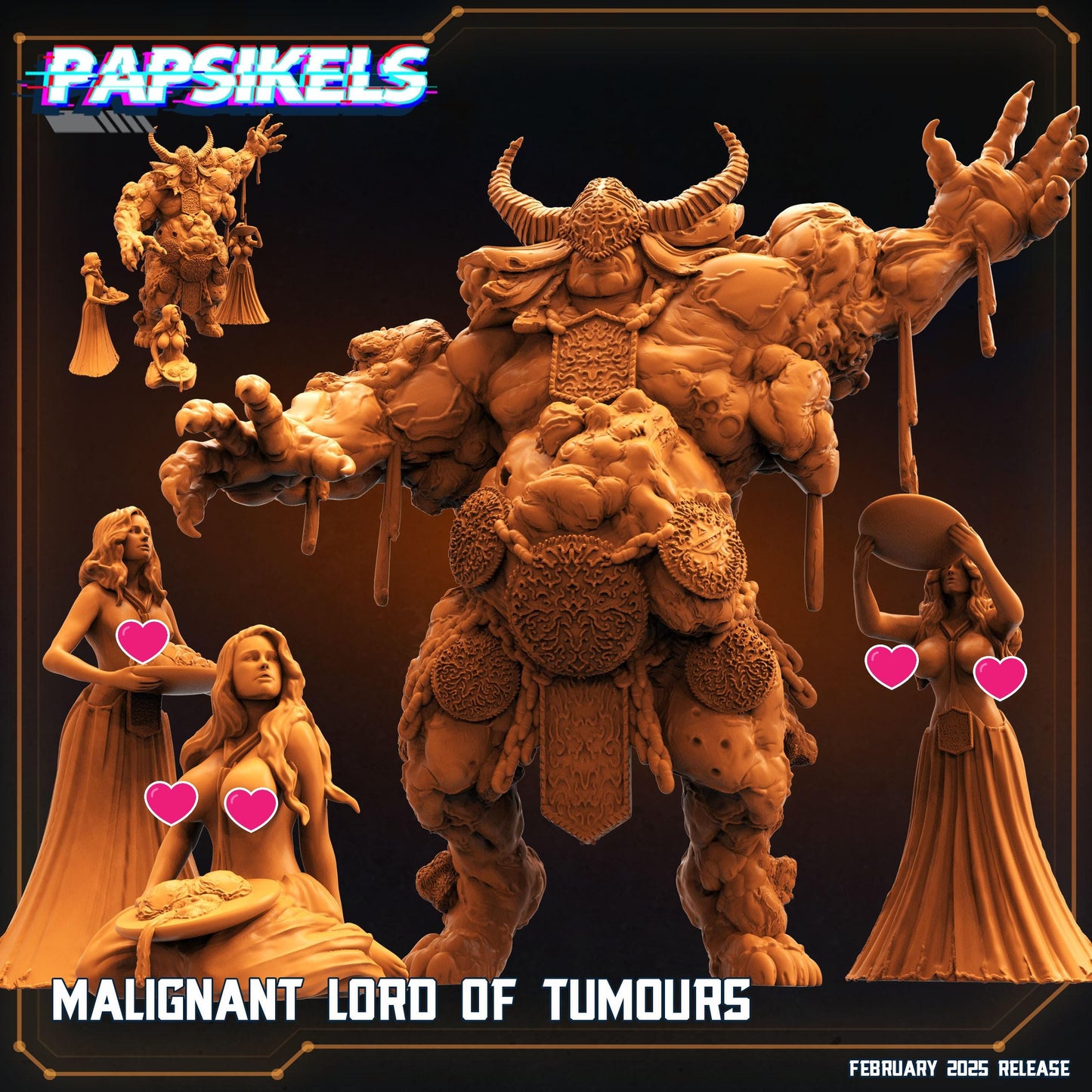 Malignant Lord of Tumors by Papsikels Miniatures
