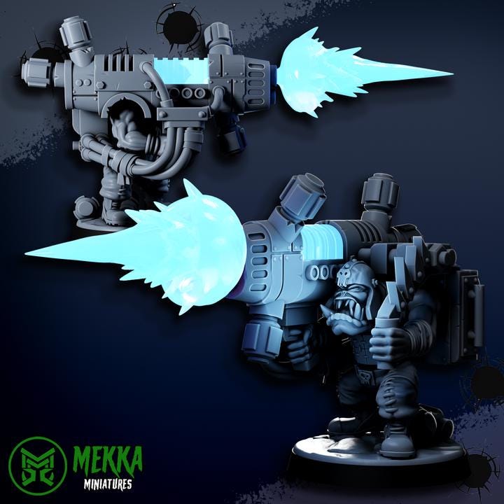 Loota Pirate Orks by Mekka Miniatures
