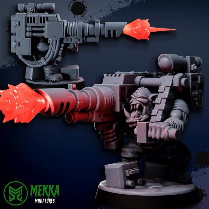 Loota Pirate Orks by Mekka Miniatures