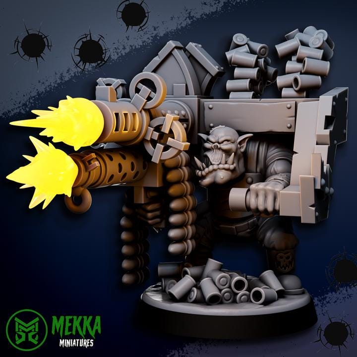 Loota Pirate Orks by Mekka Miniatures