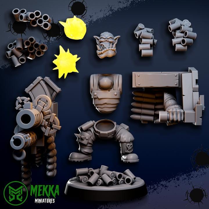 Loota Pirate Orks by Mekka Miniatures