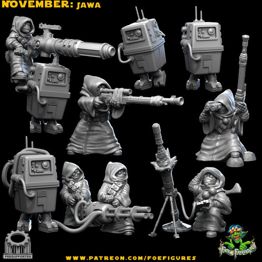 Javas and Robots by Foe Figures Miniatures