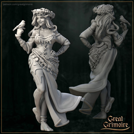 Aster the Flower Princess from "Bane of the Shrouded Woods" by Great Grimoire Miniatures