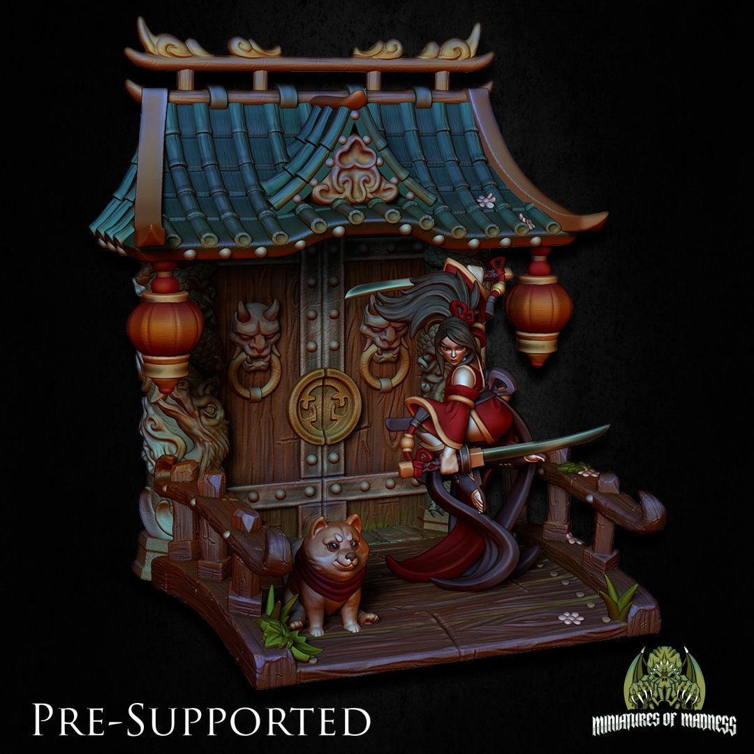 Kimiko The Kunoichi by Miniatures of Madness