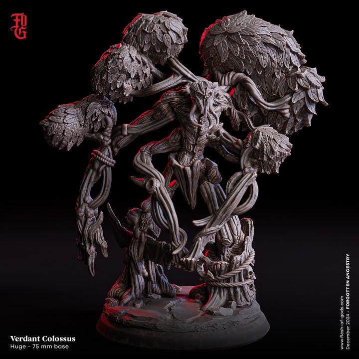 Verdant Colossus from "Forgotten Ancestry" by Flesh of Gods Miniatures