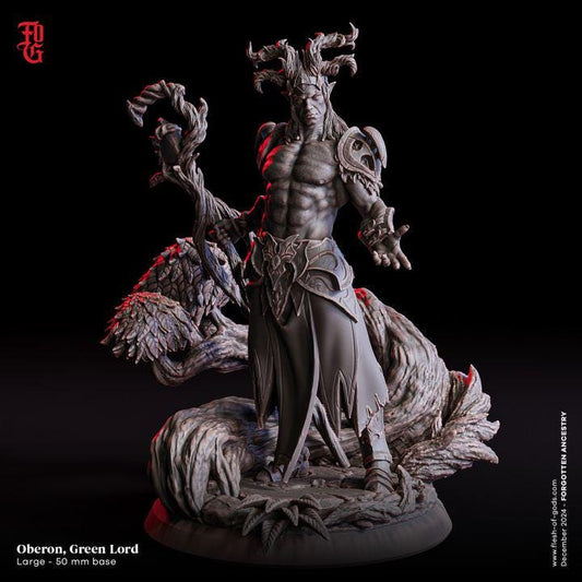 Oberon, Green Lord from "Forgotten Ancestry" by Flesh of Gods Miniatures