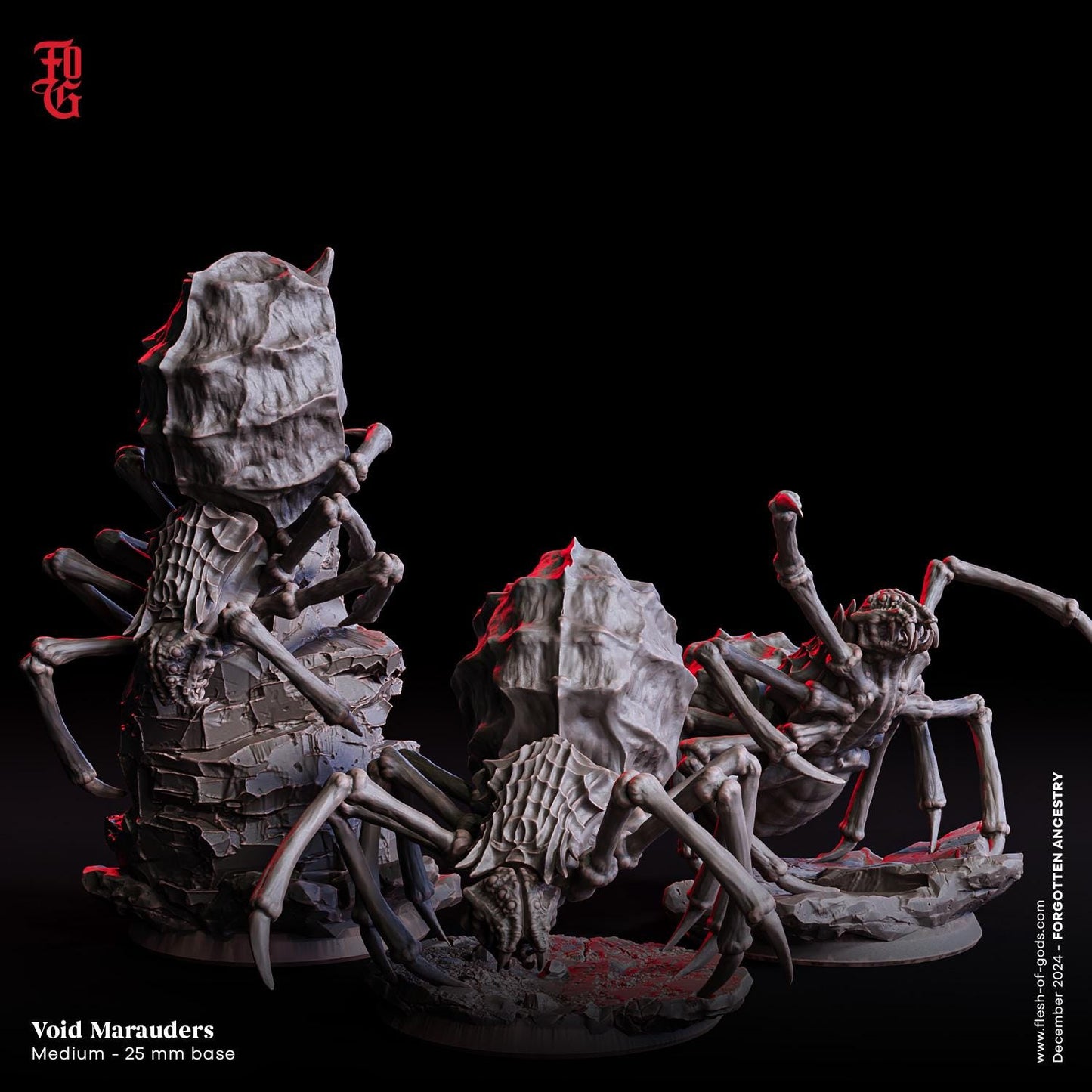 Void Marauders from "Forgotten Ancestry" by Flesh of Gods Miniatures
