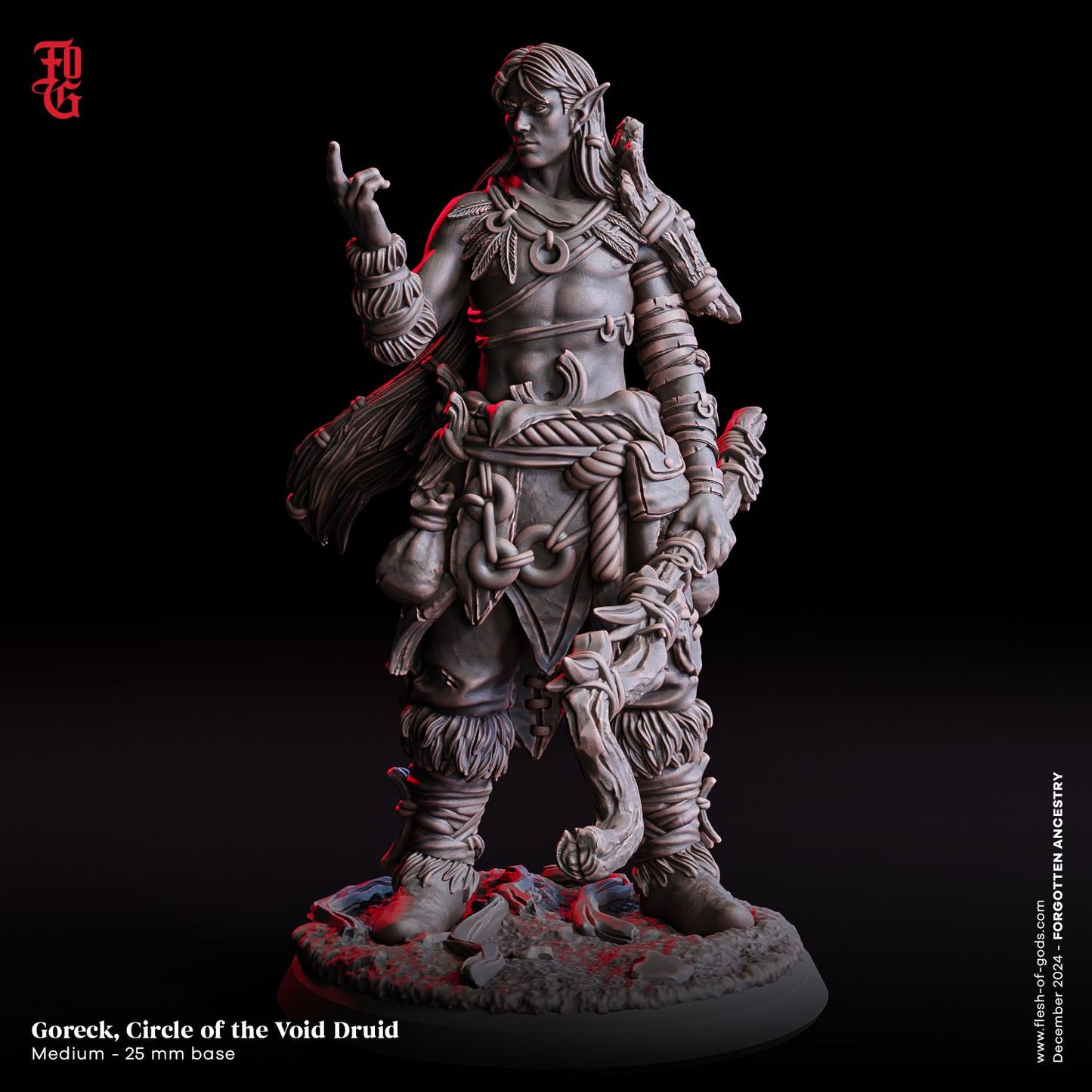 Goreck, Circle of the Void from "Forgotten Ancestry" by Flesh of Gods Miniatures