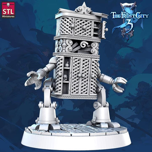Collegium Porter Construct from Frost City 3 by STL Miniatures