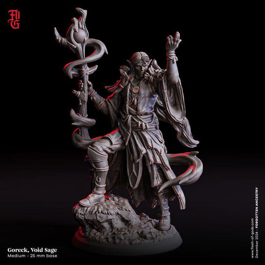 Goreck, Void Sage from "Forgotten Ancestry" by Flesh of Gods Miniatures