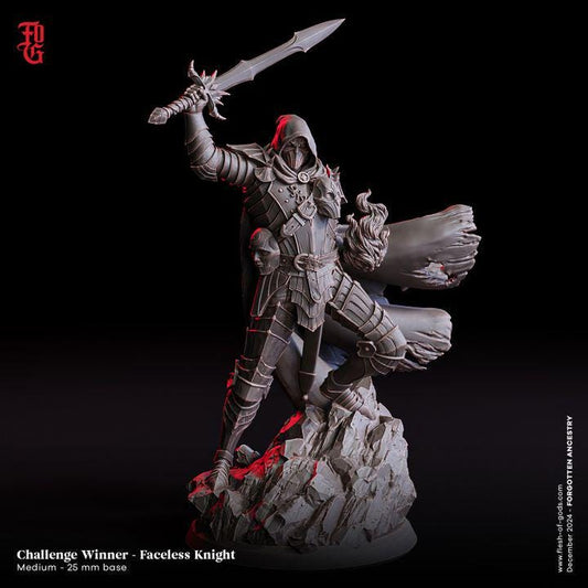 Faceless Knight from "Forgotten Ancestry" by Flesh of Gods Miniatures