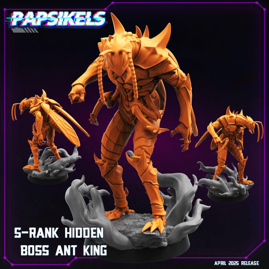 S RANK Ant King by Papsikels Miniatures