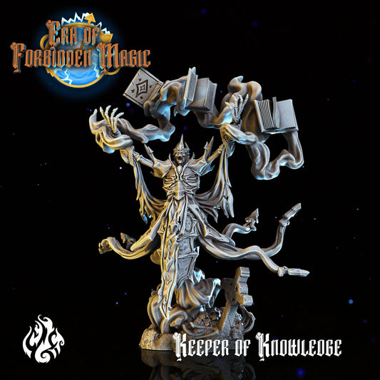 Keeper of Knowledge from "Era of Forbidden Magic" by Crippled God Foundry Miniatures