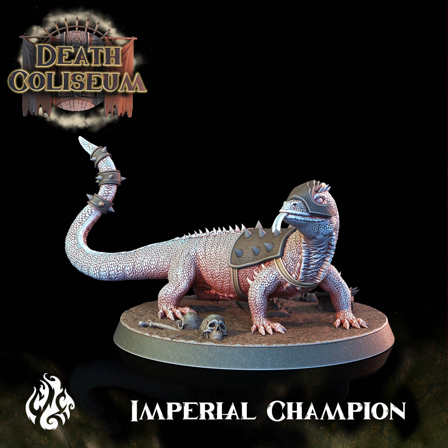 Imperial Champion from "Death Coliseum" by Crippled God Foundry Miniatures