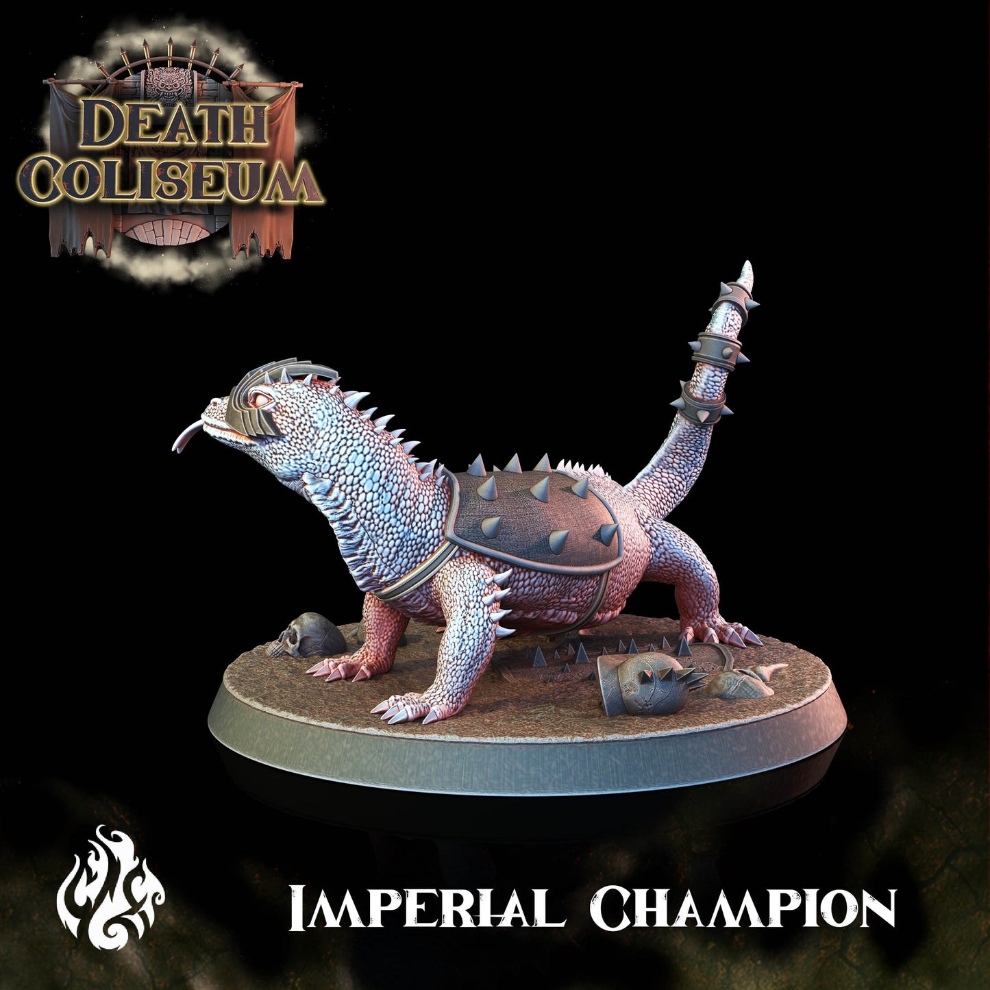 Imperial Champion from "Death Coliseum" by Crippled God Foundry Miniatures