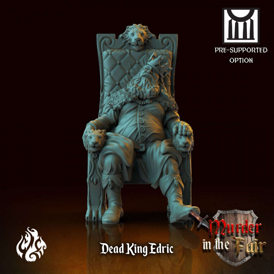 King Edric from "Murder at the Fair" from Crippled God Foundry