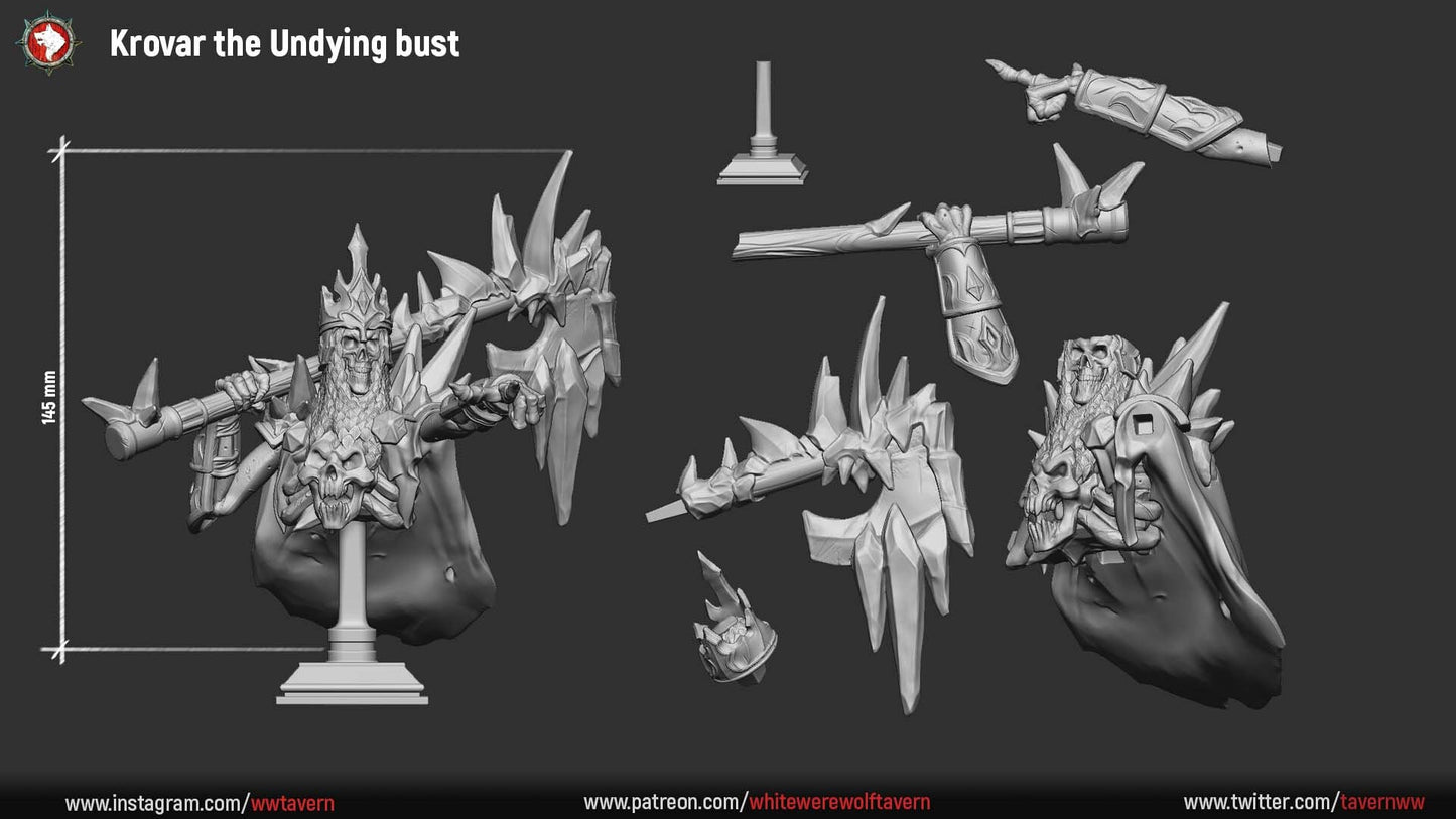 Krovar the Undying from "Snow Storm" by White Werewolf Tavern