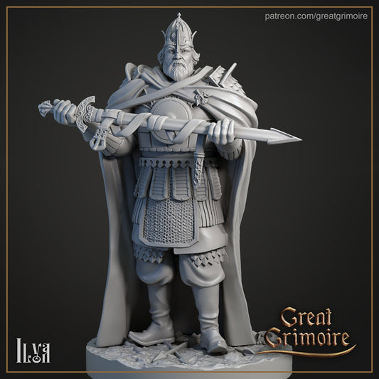 IIya Knight from "Tales of Yaga Moors" by Great Grimoire Miniature RPG