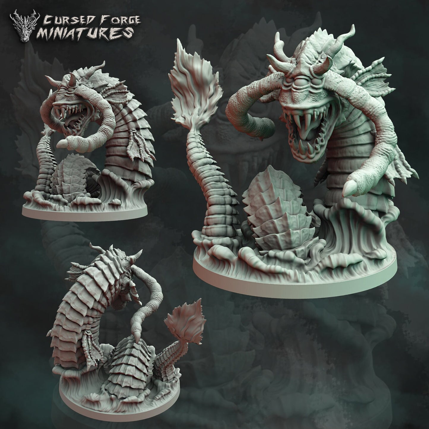Aboleth by Cursed Forge Miniatures
