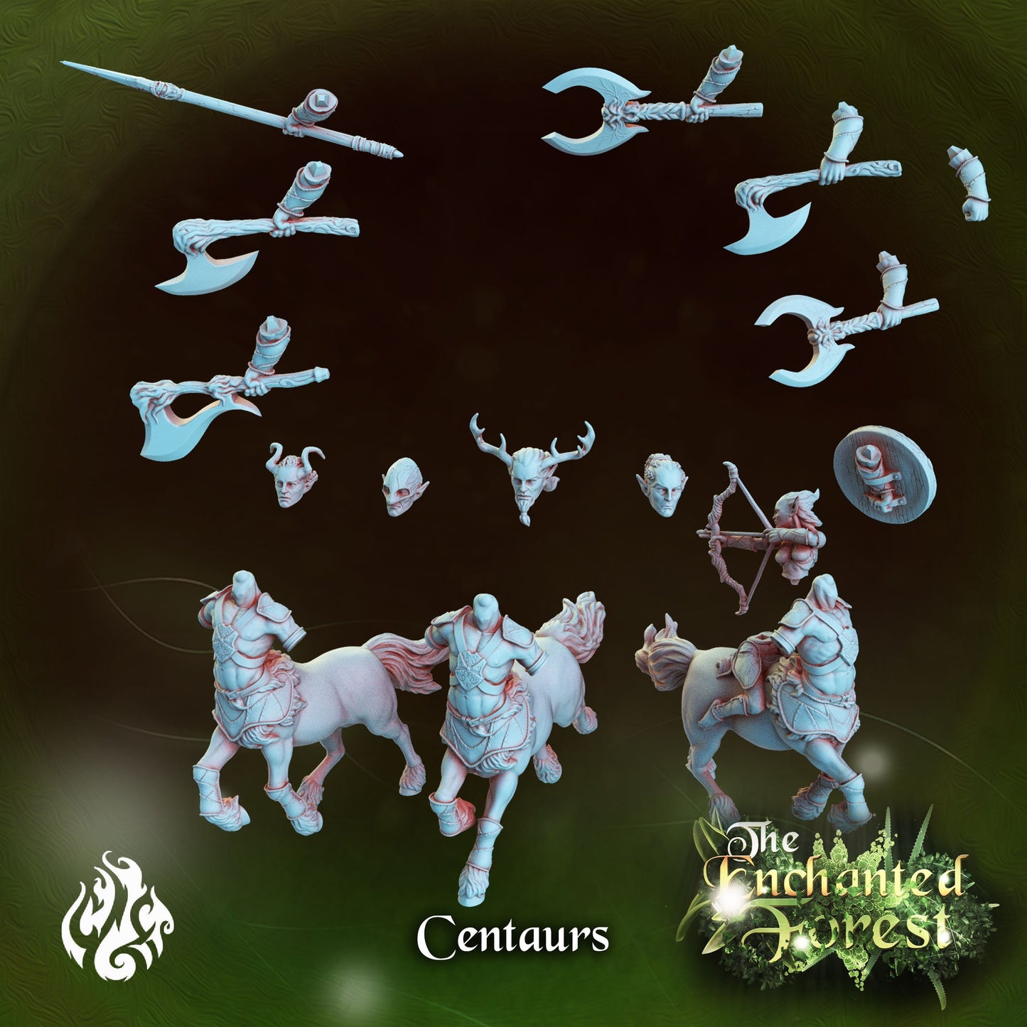 Centaurs from "Enchanted Forest" by Crippled God Foundry