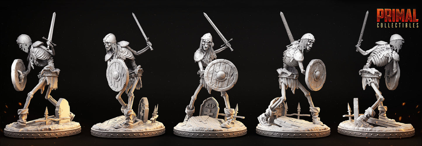 Skeleton by Primal Collectibles Miniatures Heroquest RPG