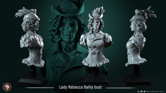 Lady Rebecca Bahly Bust from "Cursed Mill" by White Werewolf Tavern