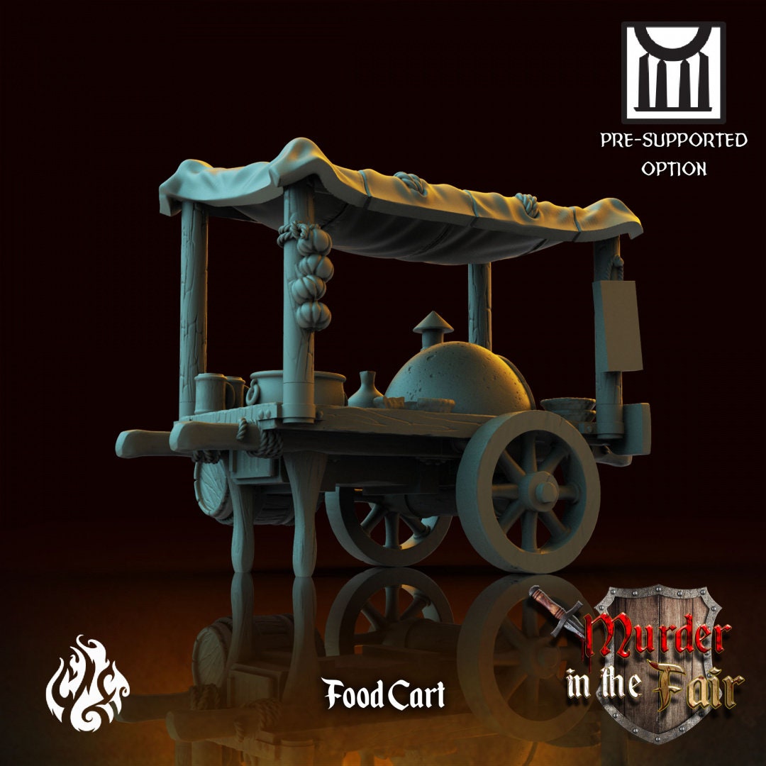 Jousting Arena Terrain Piece from "Murder in the Fair" by Crippled God Foundry